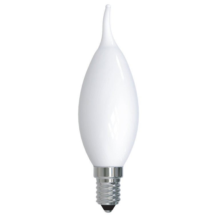 Bulbrite: 776787 Filaments: Fully Compatible Dimming - Milky B11, CA10 Watts: 5 (10 Pack)
