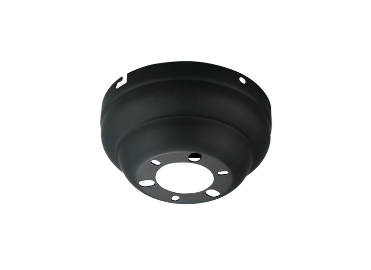 Visual Comfort Fan Flush Mount Canopy - Matte Black in Matte Black  MC90BK