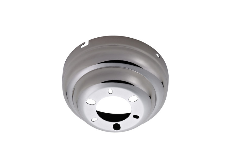 Visual Comfort Fan Flush Mount Canopy - Polished Nickel in Polished Nickel  MC90PN