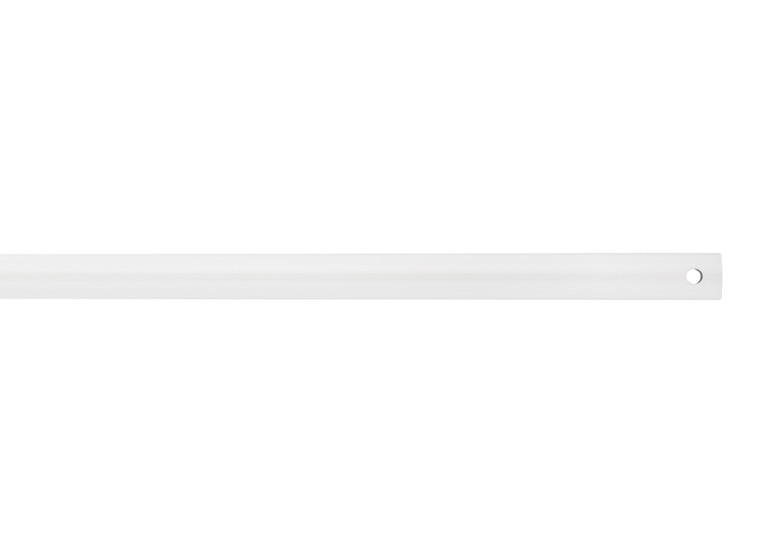 Visual Comfort Fan 18" Downrod - White in White  DR18WH