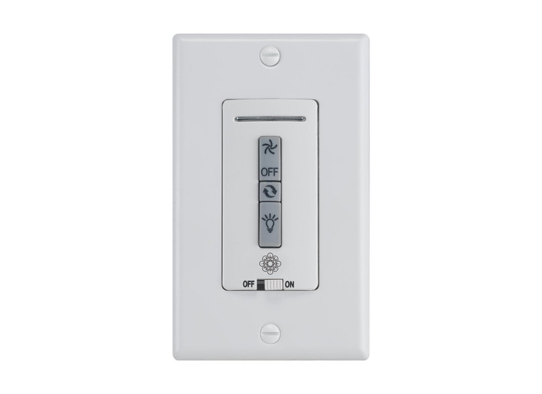 Visual Comfort Fan Wall Control - White in White  ESSWC-10