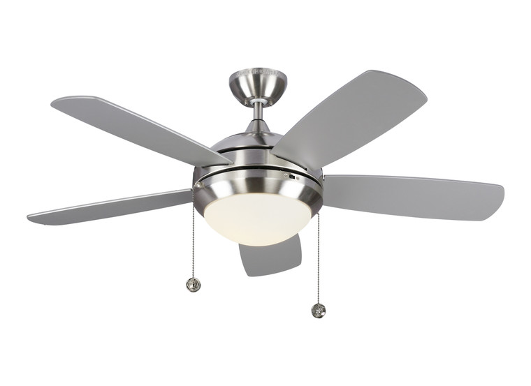 Generation Lighting Fan Discus Classic 44 LED - Brushed Steel in Brushed Steel  5DIC44BSD-V1