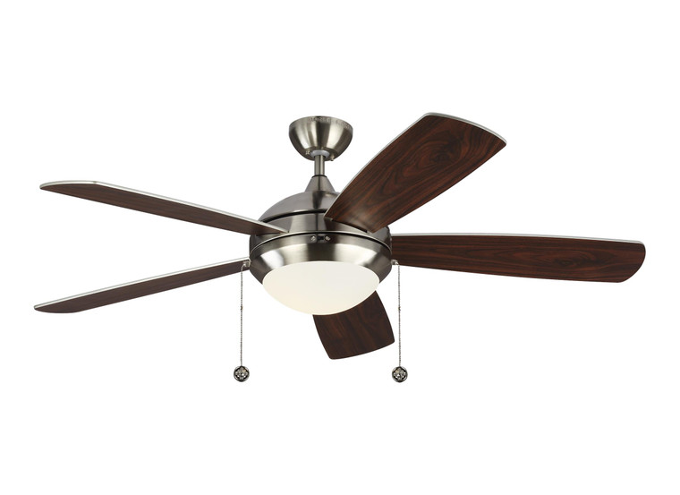 Generation Lighting Fan Discus Classic 52 LED - Brushed Steel in Brushed Steel  5DIC52BSD-V1