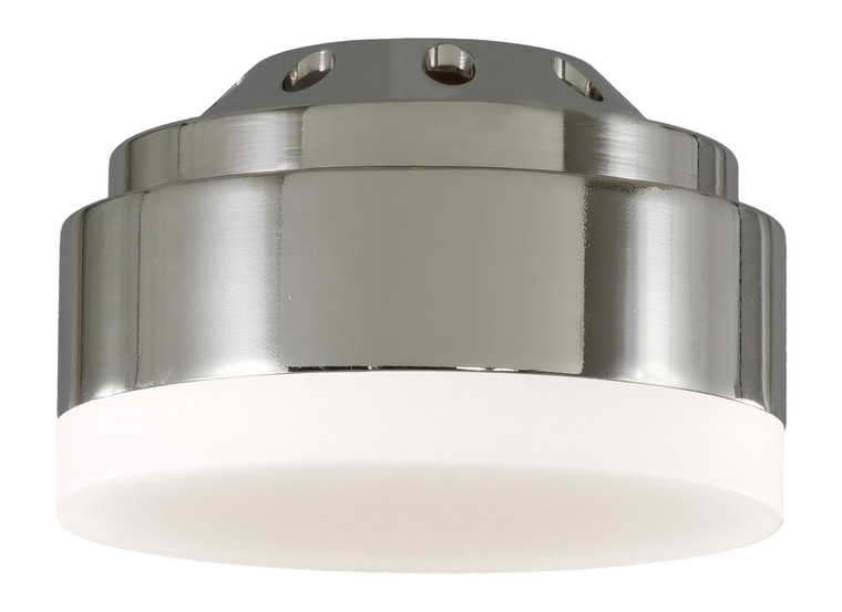 Visual Comfort Fan Aspen LED Light Kit Polished Nickel in Polished Nickel Handheld Remote, 6-speed, Reverse MC263PN