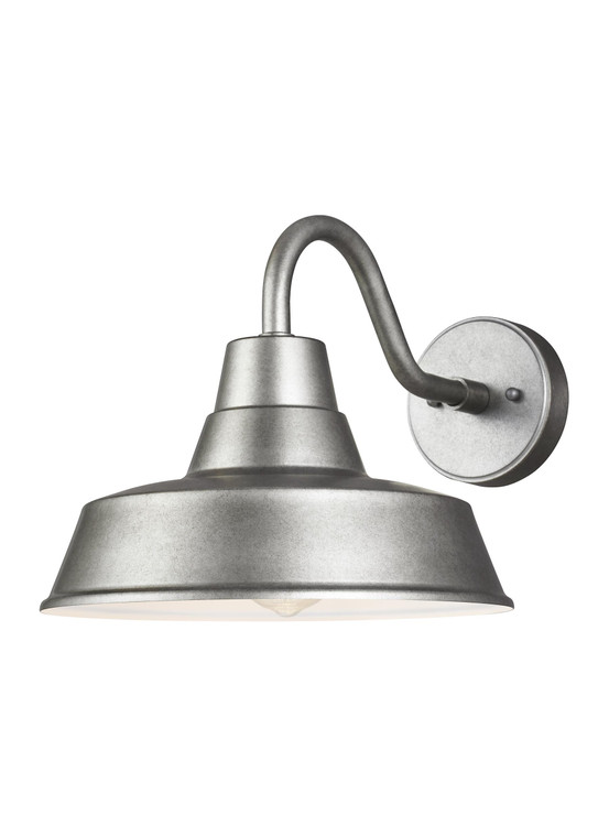 Visual Comfort Studio Sean Lavin Barn Light Traditional 1 Light Outdoor Fixture in Weathered Pewter VCS-8637401EN3-57