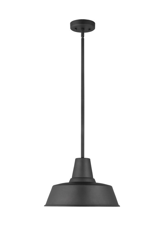 Visual Comfort Studio Sean Lavin Barn Light Traditional 1 Light Outdoor Fixture in Black VCS-6237401-12
