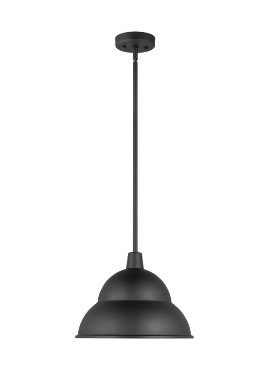 Visual Comfort Studio Sean Lavin Barn Light Traditional 1 Light Outdoor Fixture in Black VCS-6236701EN3-12