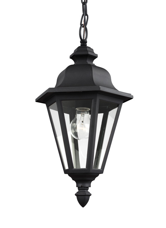 Generation Lighting Brentwood Traditional 1 Light Outdoor Fixture in Black GL-6025-12