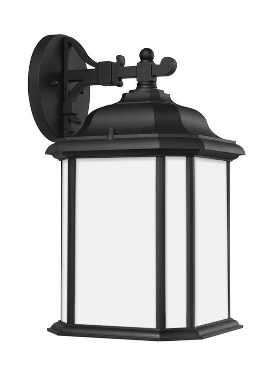 Generation Lighting Kent Traditional 1 Light Outdoor Fixture in Black GL-84531-12