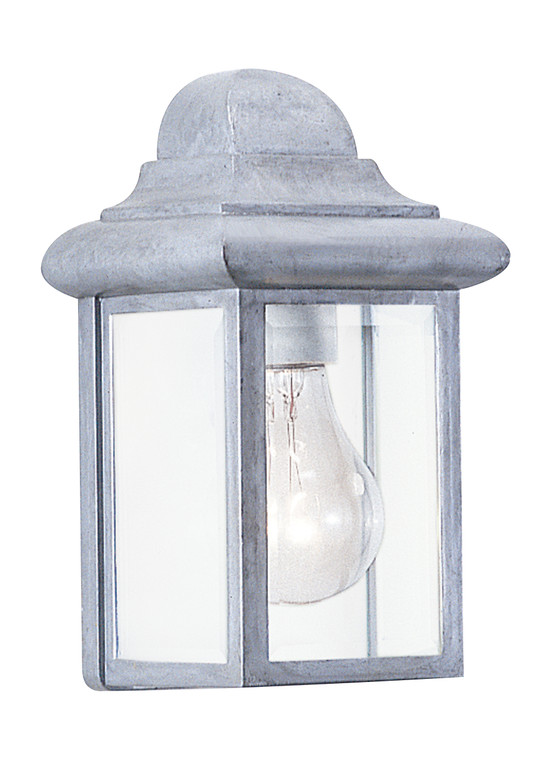 Generation Lighting Mullberry Hill Traditional 1 Light Outdoor Fixture in Pewter GL-8588-155