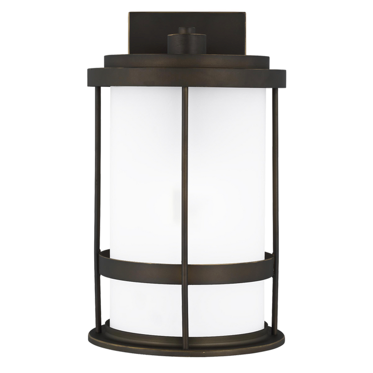 Generation Lighting Wilburn Transitional 1 Light Outdoor Fixture in Antique Bronze 8690901EN3-71