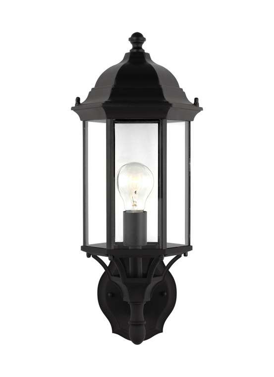 Generation Lighting Sevier Traditional 1 Light Outdoor Fixture in Black GL-8838701-12