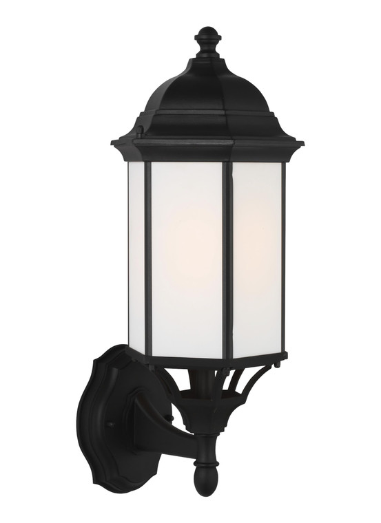 Generation Lighting Sevier Traditional 1 Light Outdoor Fixture in Black GL-8838751EN3-12