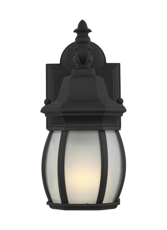 Generation Lighting Wynfield Traditional 1 Light Outdoor Fixture in Black GL-89104-12