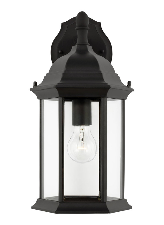 Generation Lighting Sevier Traditional 1 Light Outdoor Fixture in Black GL-8938701-12