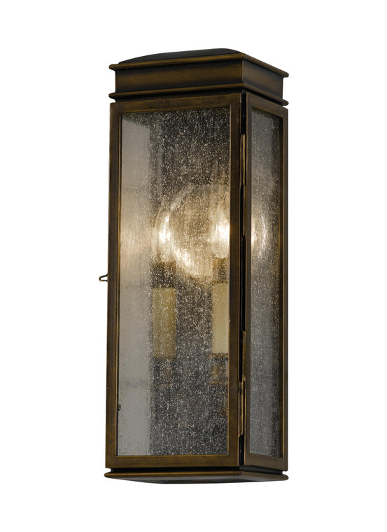 Generation Lighting Whitaker Traditional 2 Light Outdoor Fixture in Astral Bronze GL-OL7400ASTB