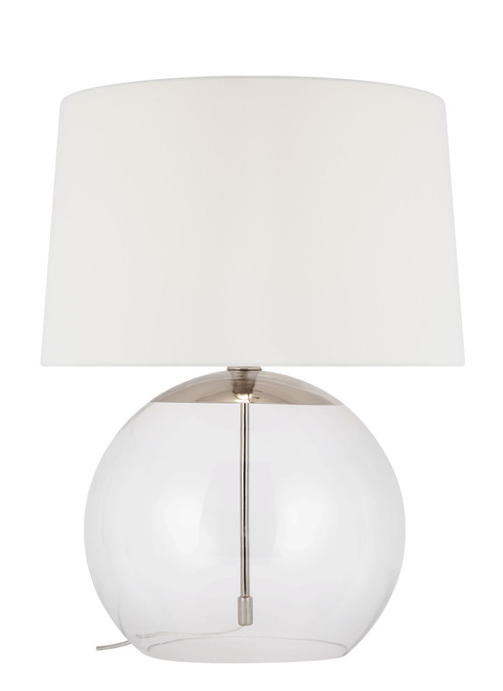 Visual Comfort Studio Chapman & Myers Atlantic Contemporary/Modern 1 Light Lamp in Polished Nickel VCS-CT1021PN1