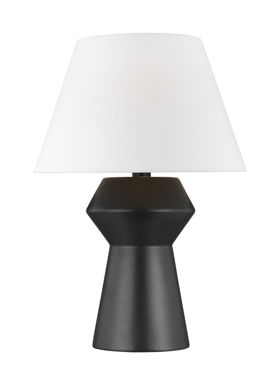 Visual Comfort Studio Chapman & Myers Abaco Contemporary/Modern 1 Light Lamp in Coal VCS-CT1061COLAI1