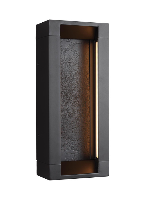 Visual Comfort Studio Sean Lavin Mattix Modern 1 Light Outdoor Fixture in Oil Rubbed Bronze VCS-OL11601ORB-LED