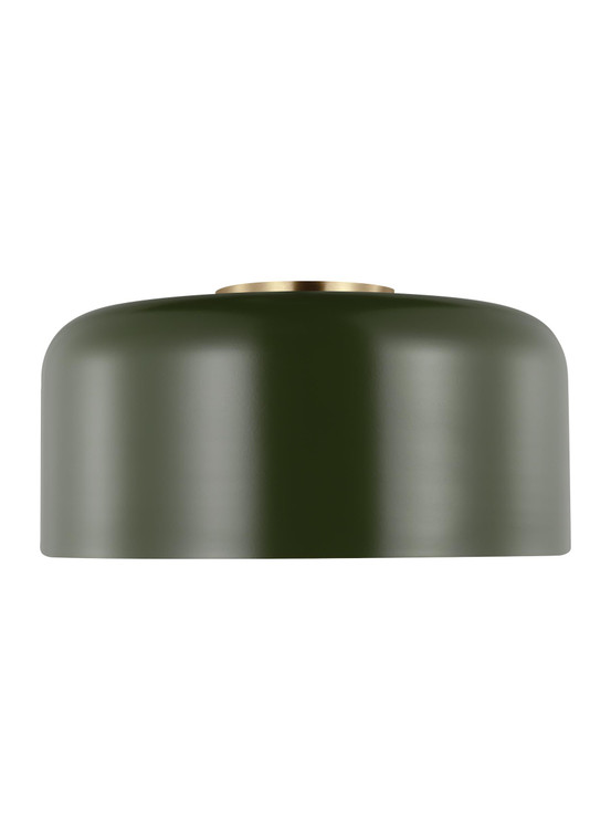 Visual Comfort Studio - Studio Collection Malone Casual 1 Light Ceiling Fixture in Olive VCS-7605401-145