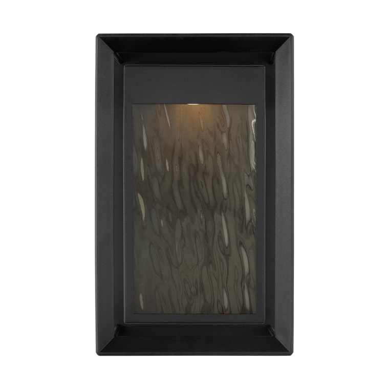 Visual Comfort Studio Sean Lavin Urbandale Modern Medium LED Lantern in Textured Black OL13701TXB-L1