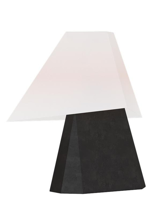 Visual Comfort Studio Kelly Wearstler Herrero Modern Medium Table Lamp in Aged Iron KT1361AI1