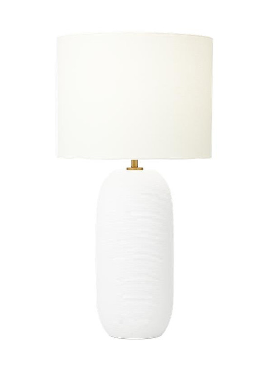 Visual Comfort Studio HABLE Fanny  Slim Table Lamp in Matte White Ceramic HT1061MWC1