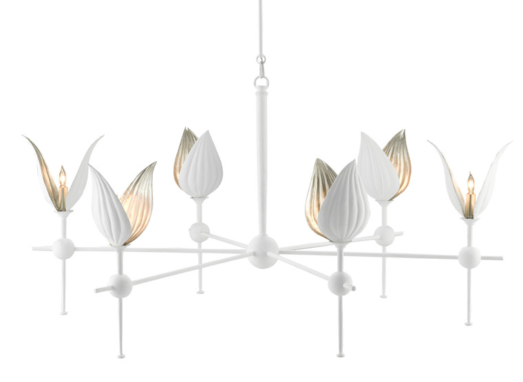 Currey & Co. Peace Lily Chandelier 9000-0734