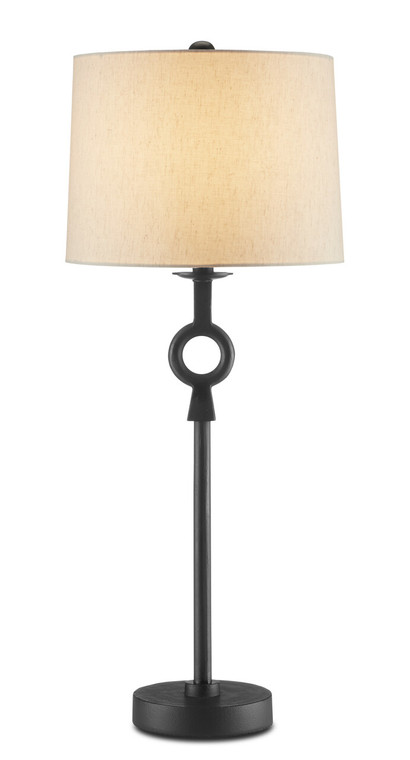 Currey & Co. Germaine Black Table Lamp 6000-0697