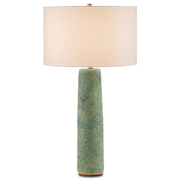 Currey & Co. Kelmscott Moss Green Table Lamp 6000-0800
