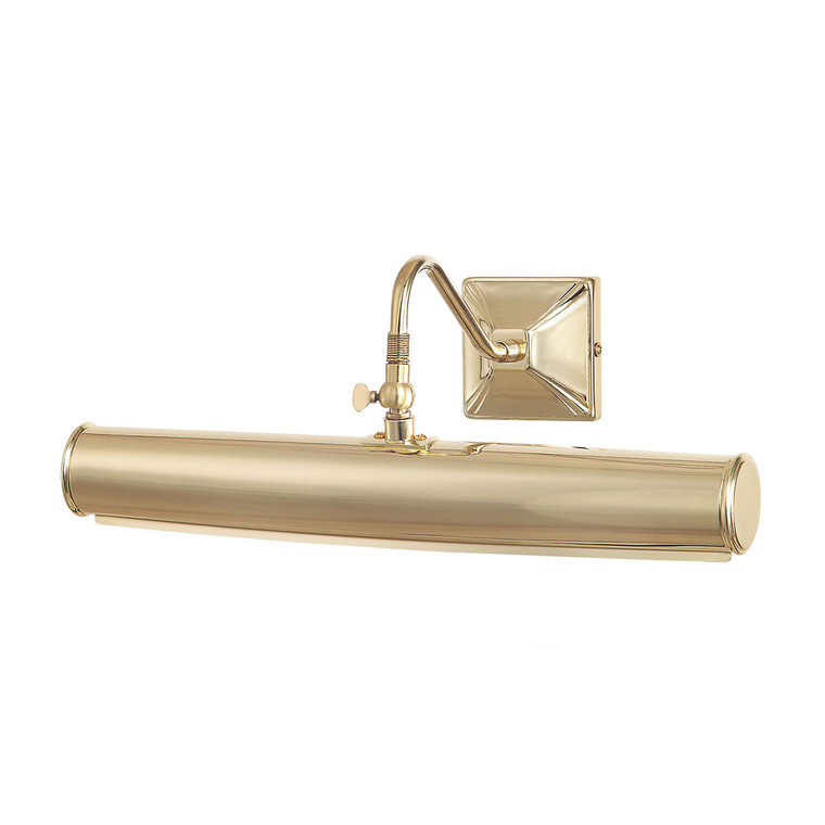 Lucas McKearn Leo 2 Light Large Picture Light in Polished Brass