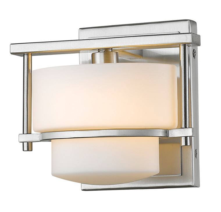 Z-Lite Porter Wall Sconce in Brushed Nickel 3030-1S-BN