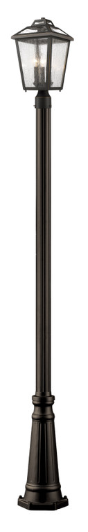Z-Lite Bayland Outdoor Post Mounted Fixture in Oil Rubbed Bronze 539PHMR-519P-ORB