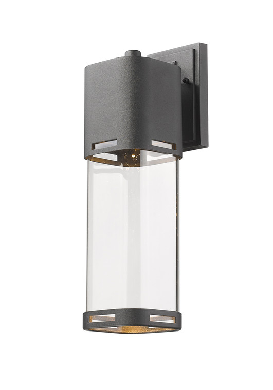 Z-Lite Lestat Outdoor Wall Sconce in Black 562B-BK-LED