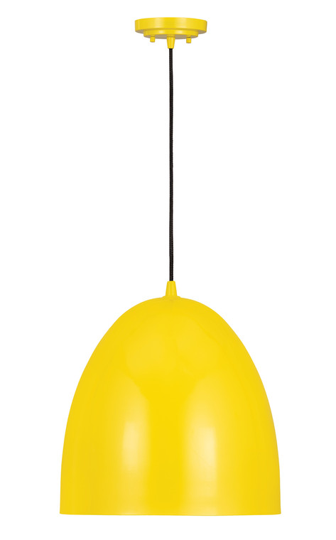 Z-Lite Z-Studio 3 Light Pendant in Yellow 6012P19-YEL