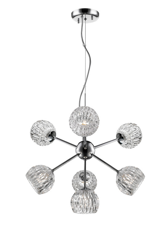 Z-Lite Laurentian Pendant in Chrome  909-7