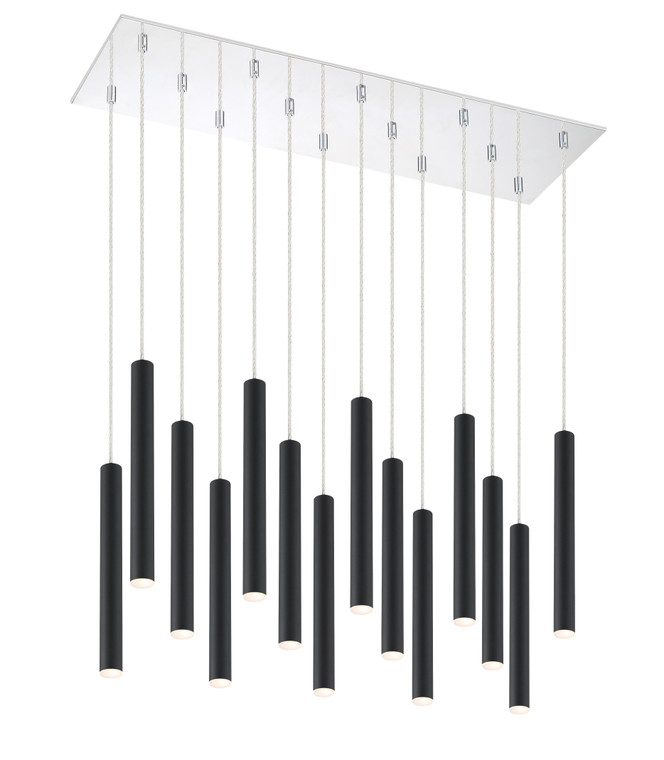 Z-Lite Forest Chandelier in Chrome 917MP12-MB-LED-14LCH