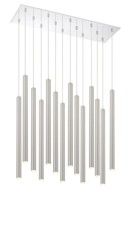 Z-Lite Forest Chandelier in Chrome 917MP24-BN-LED-14LCH