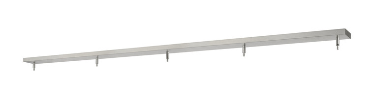 Z-Lite Multi Point Canopy 5 Light Ceiling Plate in Brushed Nickel CP6405-BN