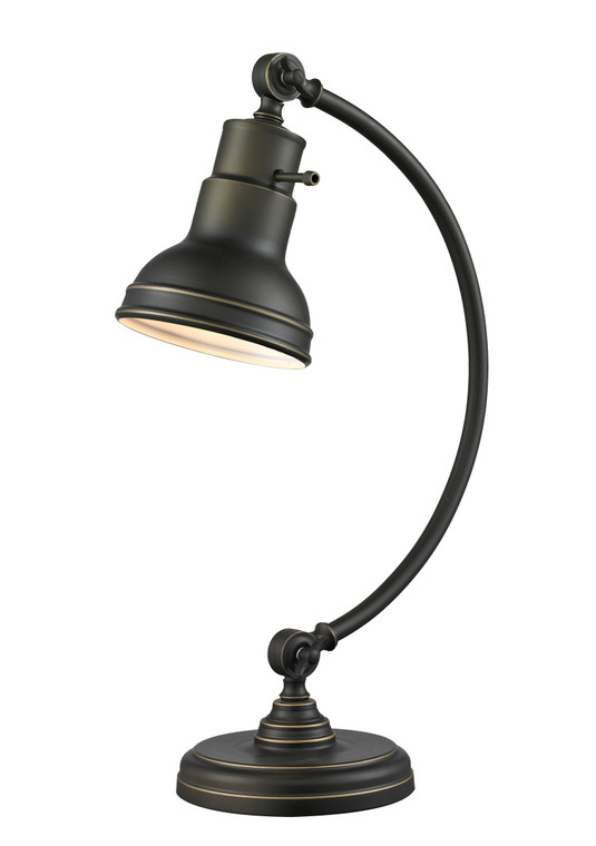 Z-Lite Ramsay 1 Light Table Lamp in Olde Bronze TL119-OB