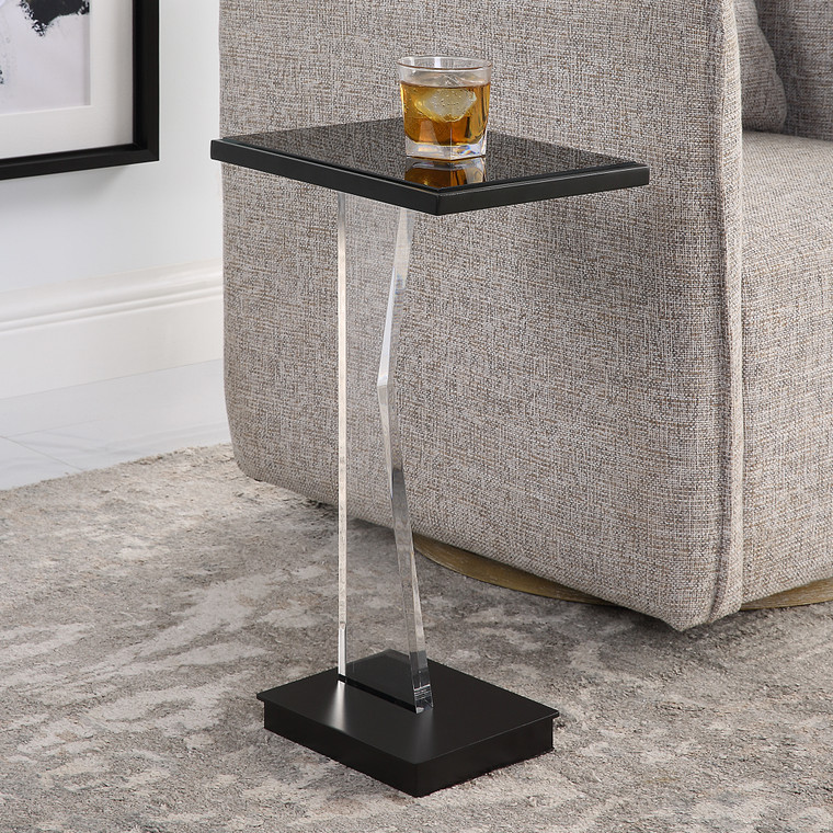 Uttermost Angle Contemporary Accent Table 22914