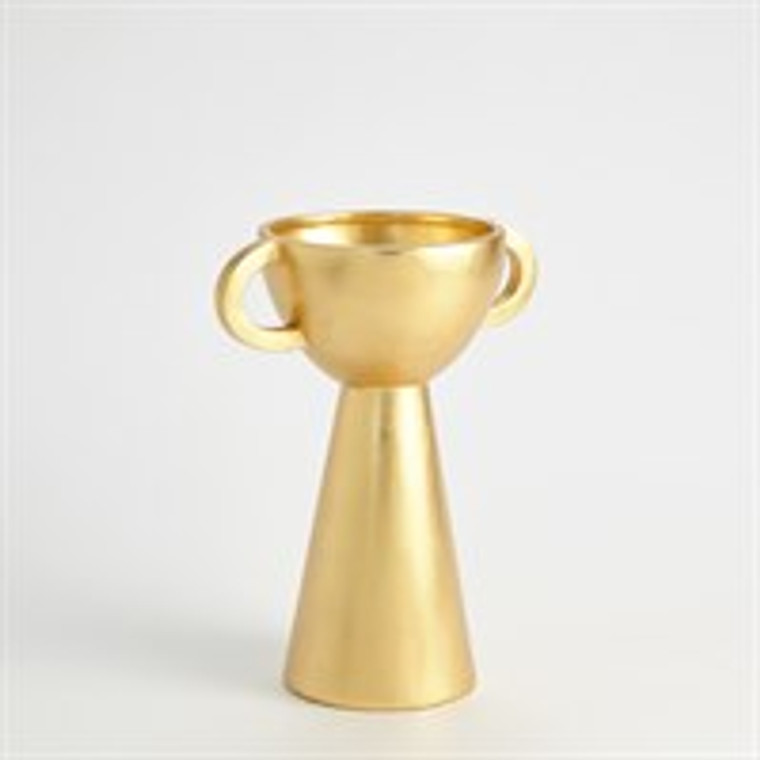 Global Views Loving Cup-Gold Leaf-Small 9.93692