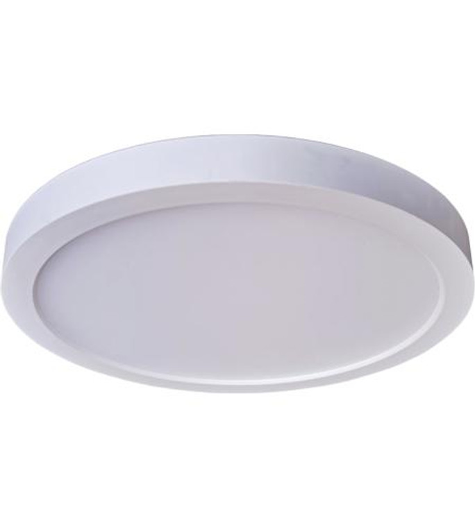 Craftmade 6" LED Slim line Flushmount, Title 24 in White in White X9206-W-LED