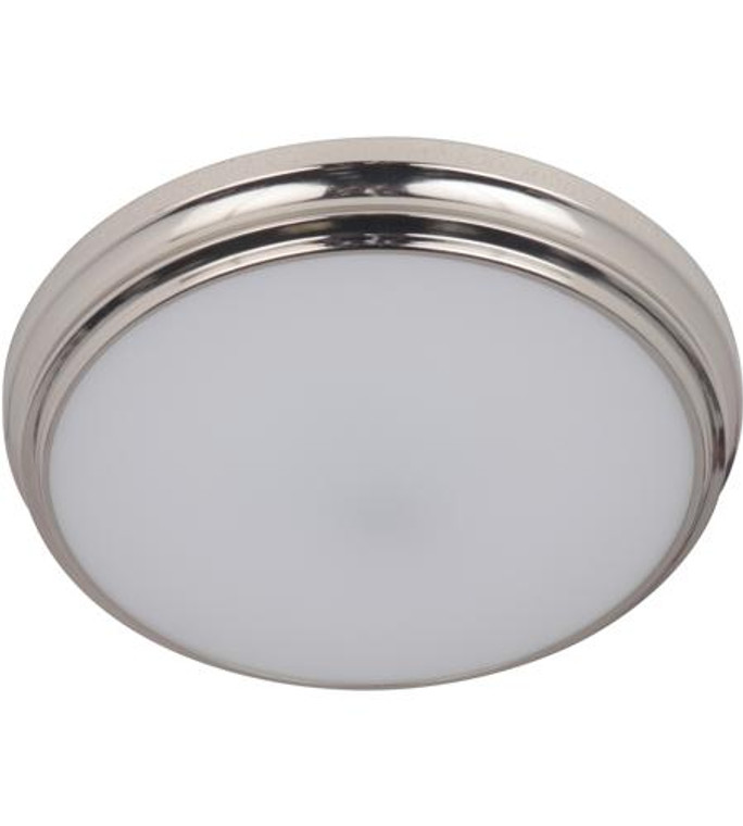 Craftmade LED 11" Flushmount in Brushed Polished Nickel X6611-BNK-LED