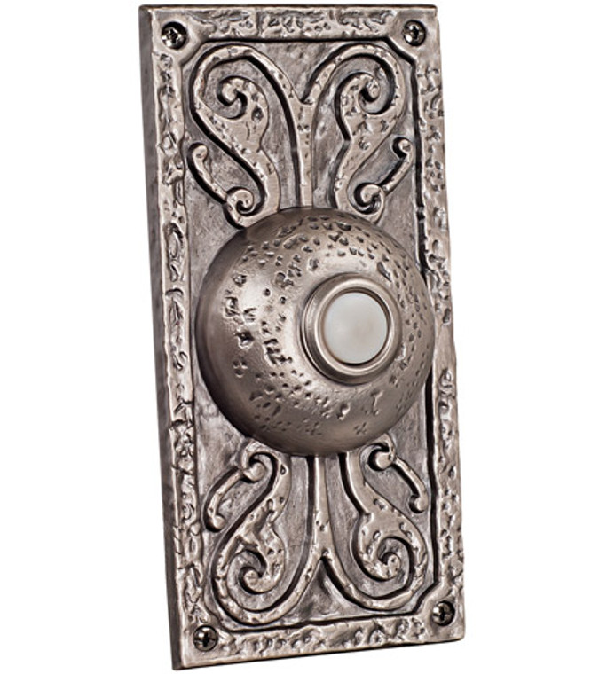 Craftmade Surface Mount Designer Lighted Push Button in Antique Pewter in Antique Pewter PB3037-AP