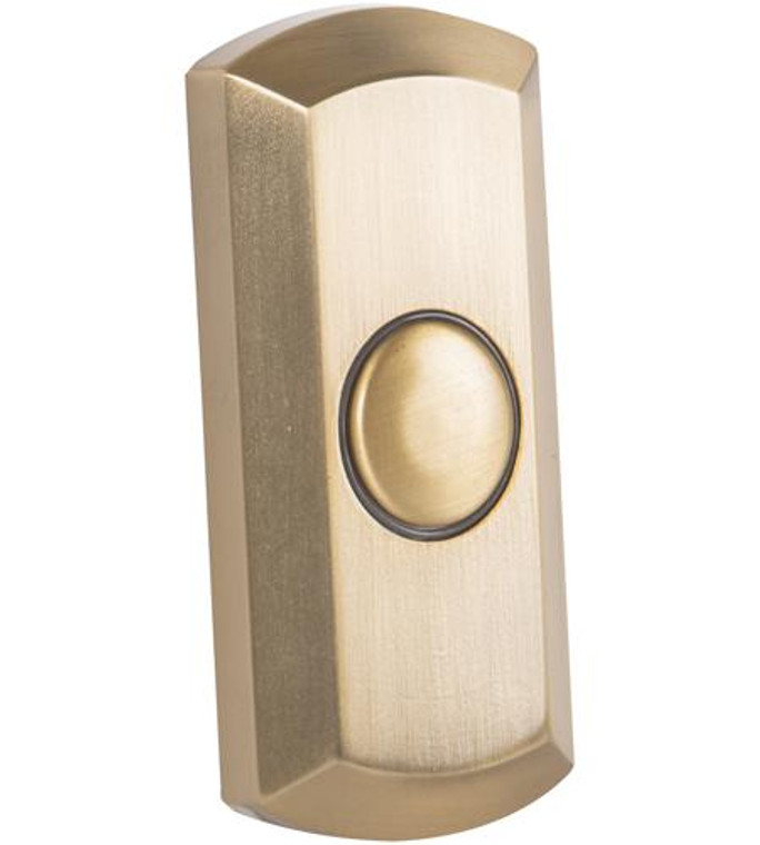 Craftmade Surface Mount Push Button in Satin Brass in Satin Brass PB5012-SB