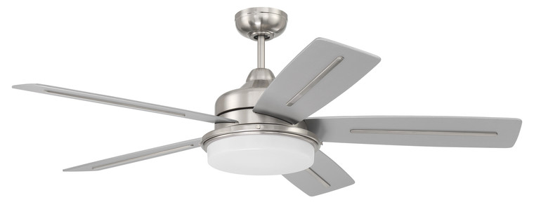 Craftmade 54" Ceiling Fan ( Blades Included)  in Brushed Polished Nickel DRW54BNK5