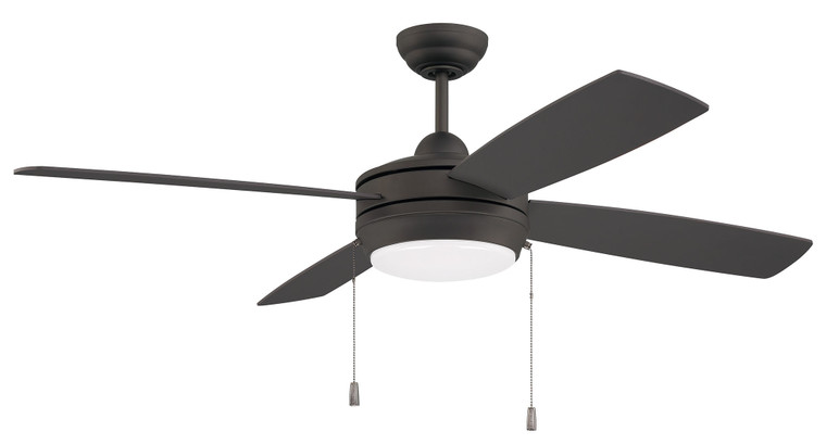 Craftmade 52" Ceiling Fan with Blades and Light Kit in Espresso LAV52ESP4LK-LED