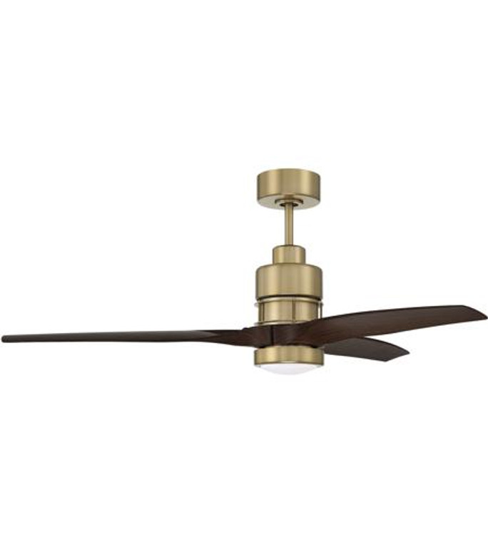 Craftmade Sonnet 52" Ceiling Fan with Blades Included in Satin Brass SONWF52SB3-WALP
