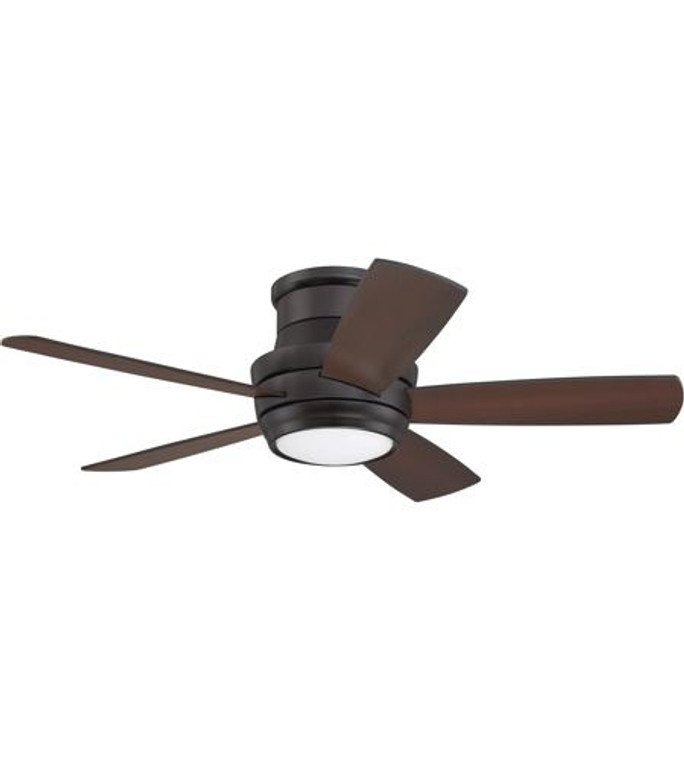 Craftmade 44" Ceiling Fan with Blades and Light Kit in Oiled Bronze TMPH44OB5